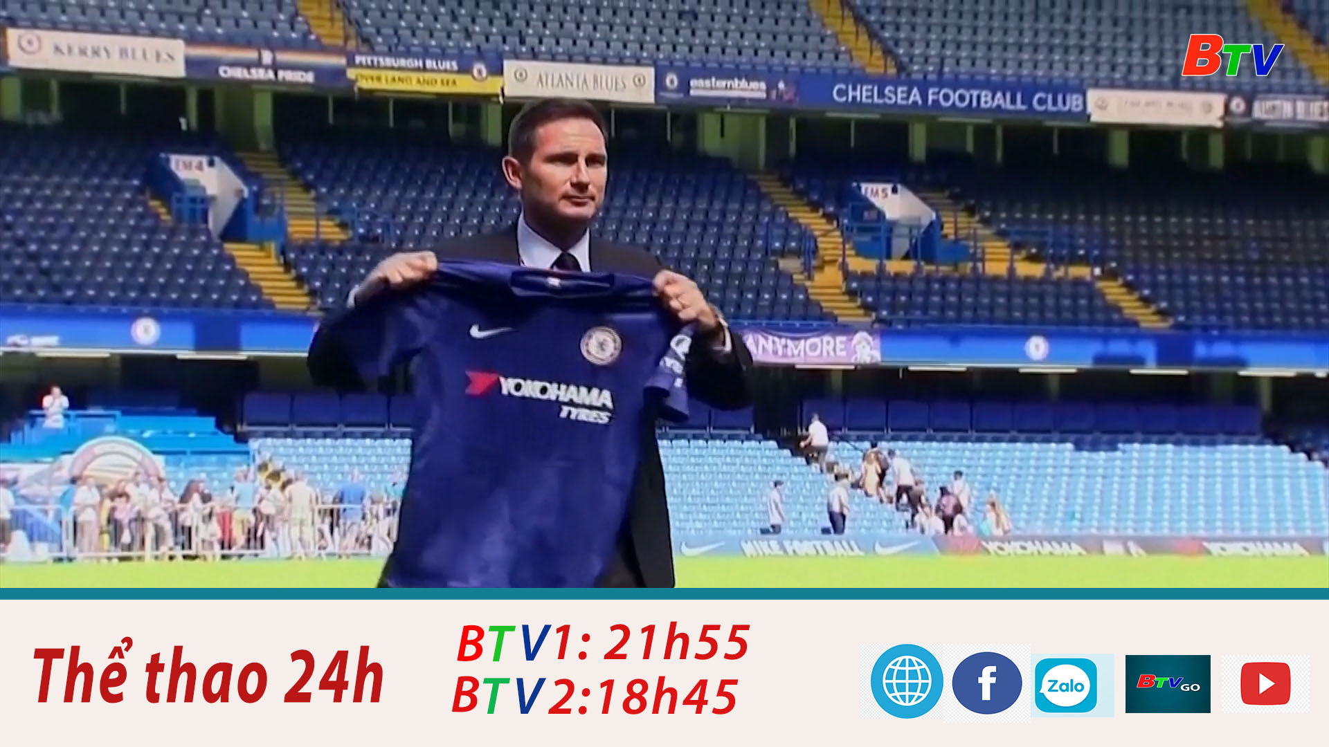 Chelsea đưa Frank Lampard trở lại ban huấn luyện